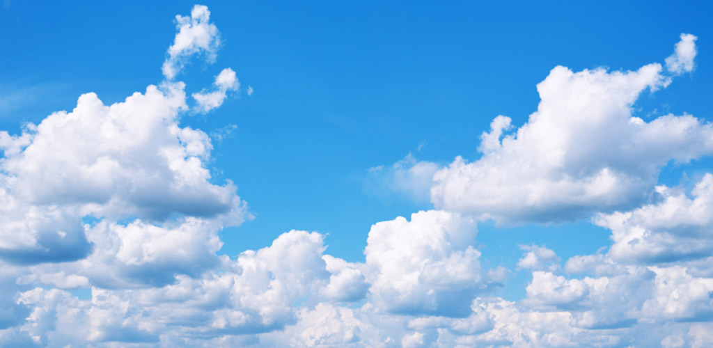 clouds in the sky