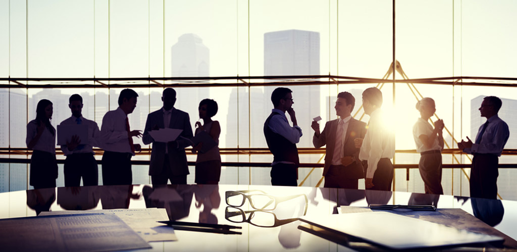 Business people meeting