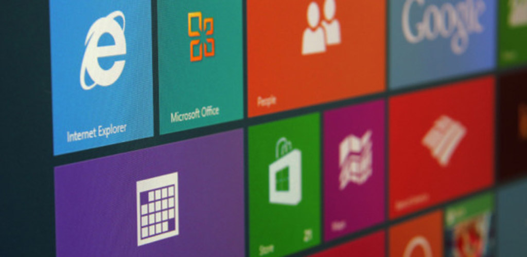 Microsoft app screen